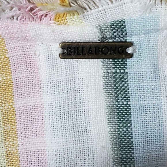 Billabong x The Salty Blonde Sunny Stripes Slip Dress Size S - Picture 9 of 10